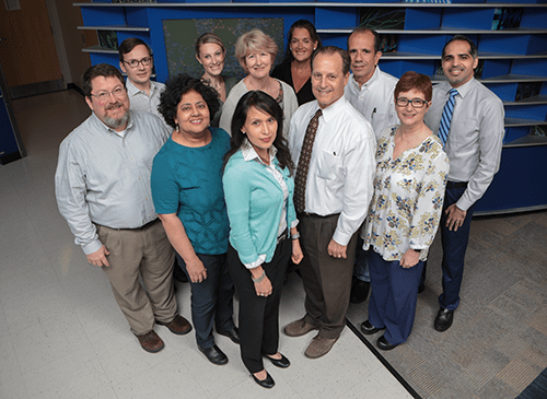 A photo of faculty members from Hematology.